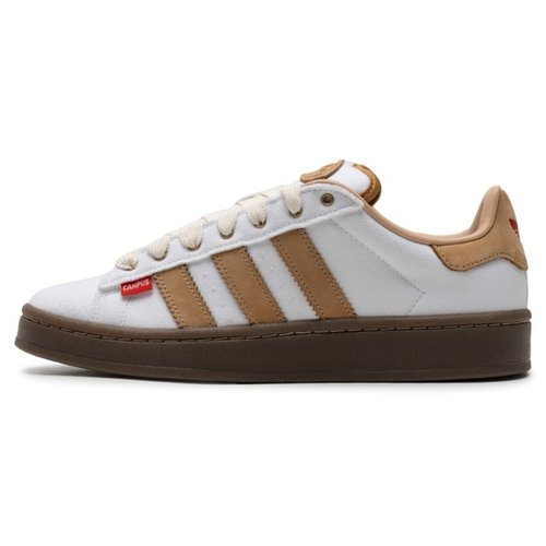 adidas阿迪达斯三叶草「面包鞋」男女鞋同款CAMPUS复古板鞋IH3284