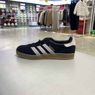 女鞋 「T头鞋 GAZELLE经典 德训鞋 」JI2755 运动板鞋 阿迪达斯2025春季