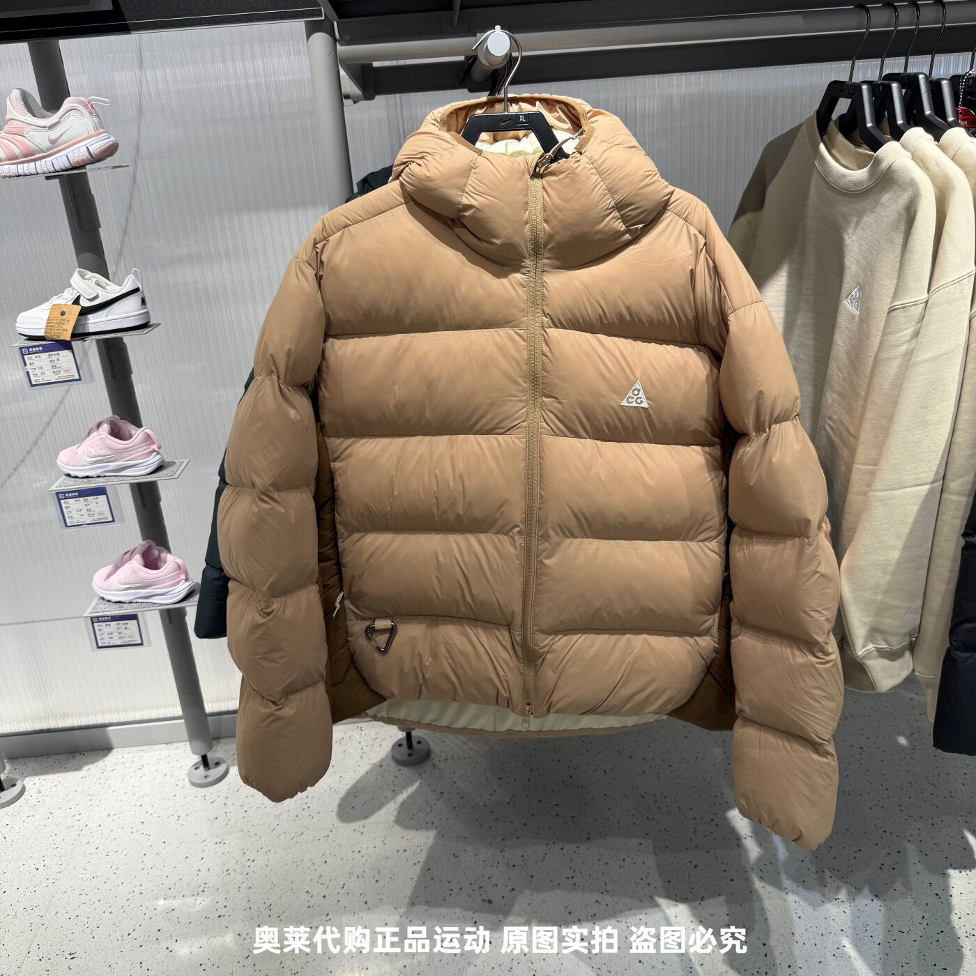 NIKE耐克ACG男25冬新款户外保暖运动夹克轻盈拒水棉服FV8911-297