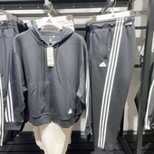 女子宽松运动休闲连帽夹克外套HT4715 阿迪达斯秋新款 正品 Adidas