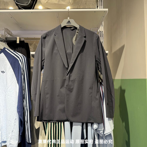 Adidas阿迪达斯26夏款男WUZONG TONG BLZ运动健身夹克外套KG0848