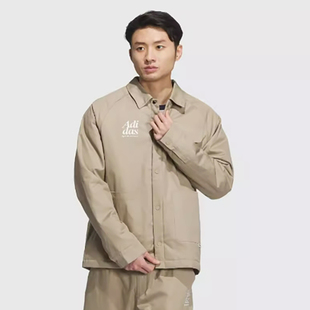 6103 阿迪达斯男子运动防风服宽松休闲夹克外套JE6104 正品 Adidas