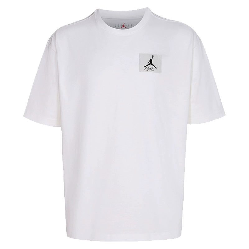 正品Nike/耐克百搭男子运动透气休闲圆领短袖白色T恤 DZ7314-100