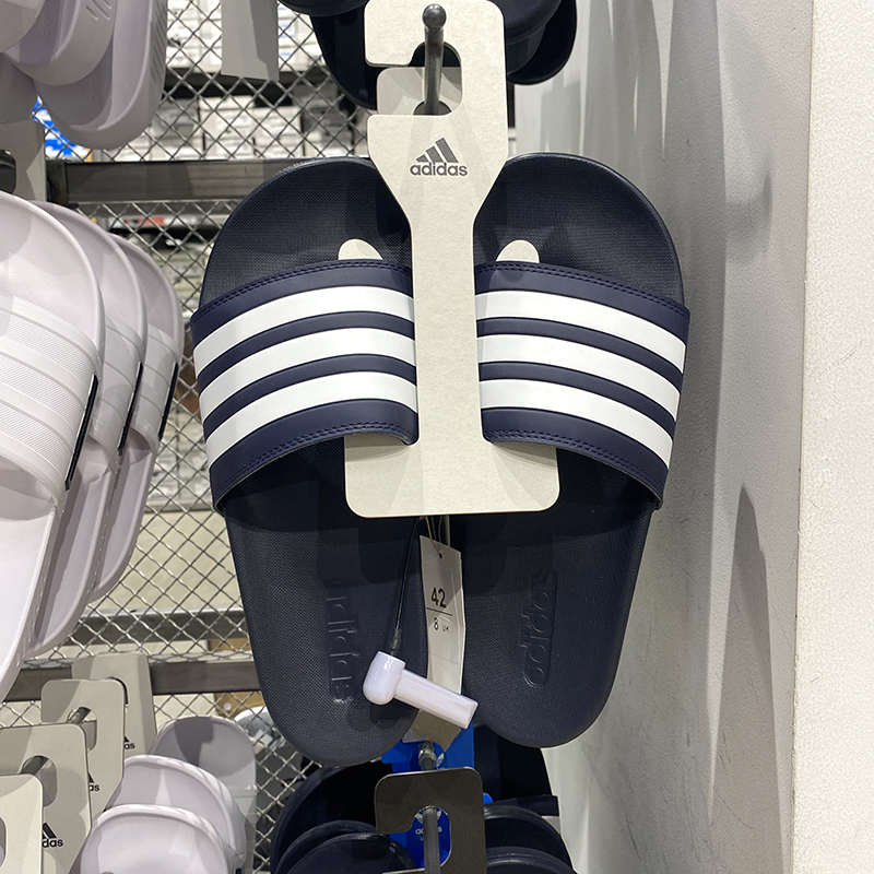 正品Adidas/阿迪达斯夏季男女同款轻便休闲运动透气凉拖鞋 GZ5892