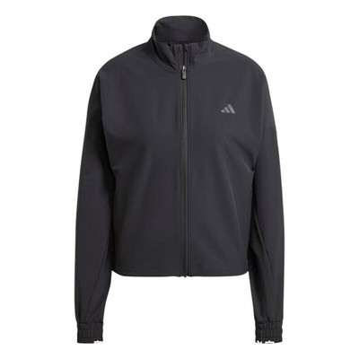 简约百搭运动健身夹克外套女装秋季新款adidas阿迪达斯IW8167