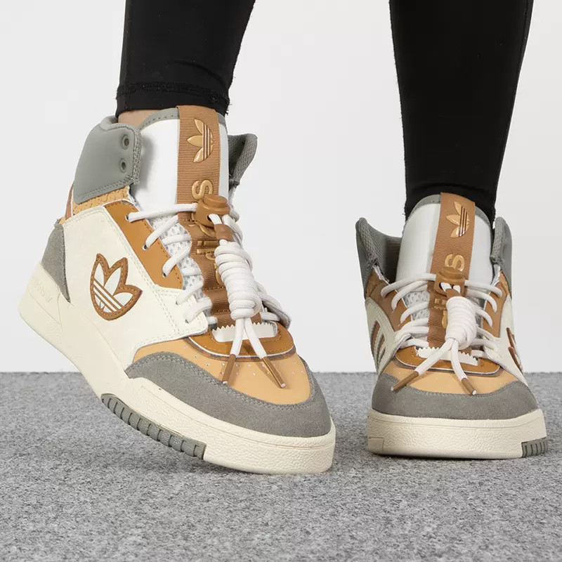 正品Adidas/阿迪达斯三叶草高帮板鞋女鞋复古运动休闲鞋 IF2574,运动鞋new,板鞋,淘宝优惠券,粉丝福利购,淘宝优惠卷