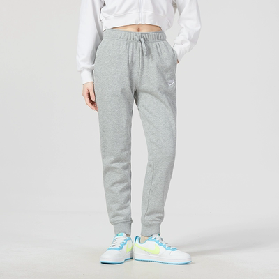 正品NIKE/耐克女子束脚裤子运动裤灰色卫裤休闲长裤DQ5192-063