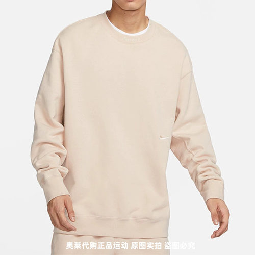 正品Nike/耐克新款秋季男子百搭运动休闲圆领简约保暖卫衣 FV8592