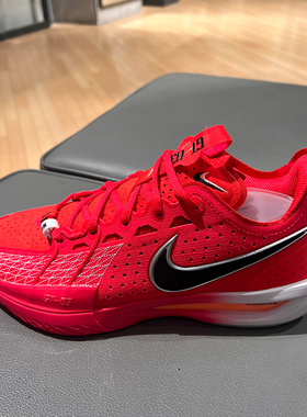 耐克男鞋2025新款AIR ZOOM G.T. CUT 3缓震实战篮球鞋DV2918-602