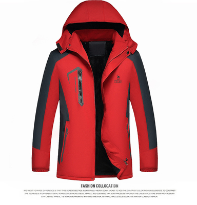 冬季新款加棉防水保暖定制冲锋衣