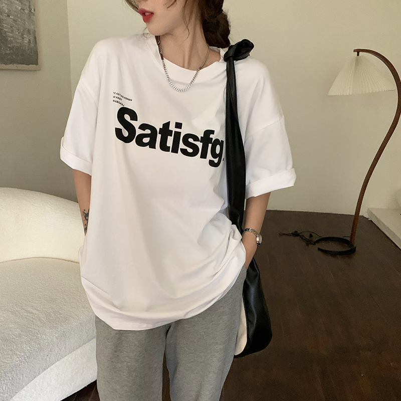 Real price cotton short sleeve T-shirt for women