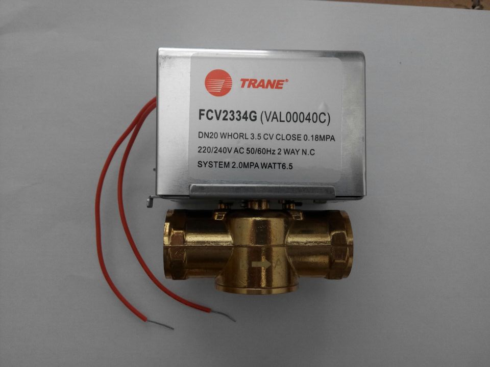 原装正品特灵空调FCV2334G(风机管电动电动阀 DN20电动二通阀