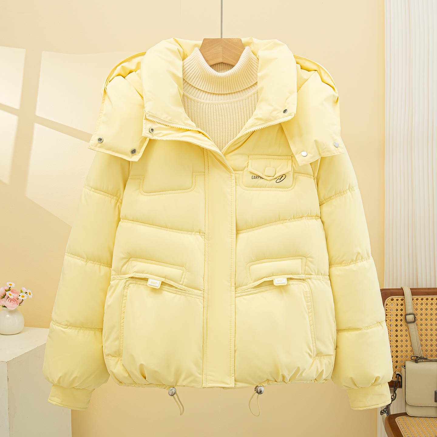 今年流行羽绒棉服女2025冬季新款爆款棉服加厚棉袄短款保暖外套潮