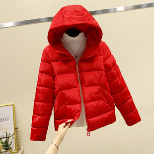 连帽棉袄韩版 冬季 宽松加厚百搭棉衣外套 羽绒棉服女短款 2025年新款