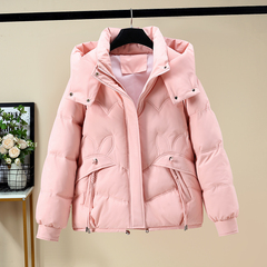 今年流行羽绒棉服女2025冬季新款小个子爆款棉服棉袄短款保暖外套