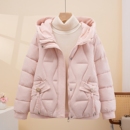 棉服棉袄短款 小个子爆款 保暖外套 新款 今年流行羽绒棉服女2025冬季