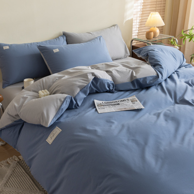 无印良品全棉纯棉被套单件