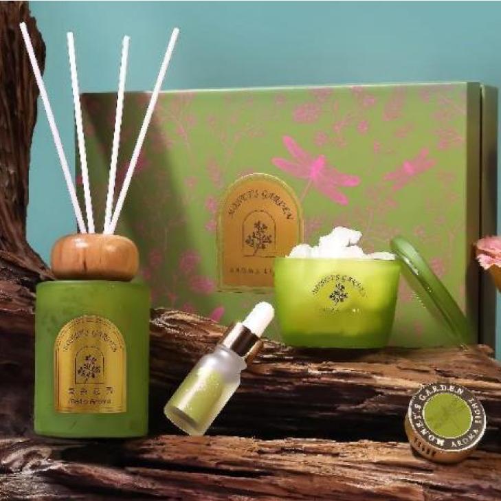 AROMA LIGHT艾洛玛Aroma Light 莫奈花园香薰礼盒G07-AL22022