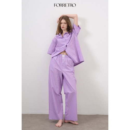 FORRETO全棉高级感可外穿家居服