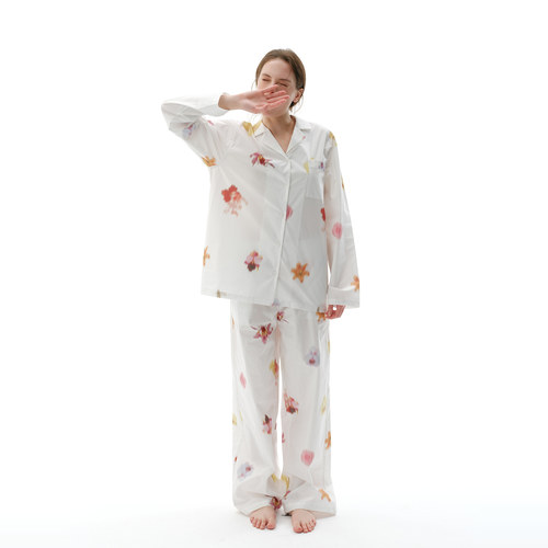 FORRETRO全棉印花慵懒家居服睡衣