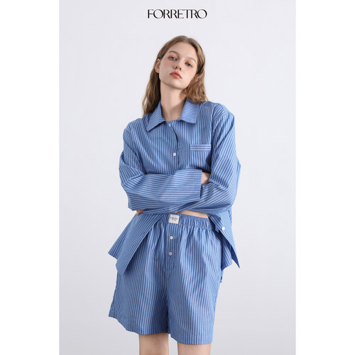 FORRETRO天丝棉度假可外穿家居服