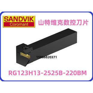 山特维克数控刀盘RG123H13 220BM可转位方肩铣刀盘 2525B