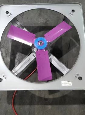 YY/YSFA50-4耐高温F级排风扇抽厨房油烟通风换气扇500mm方形 370W