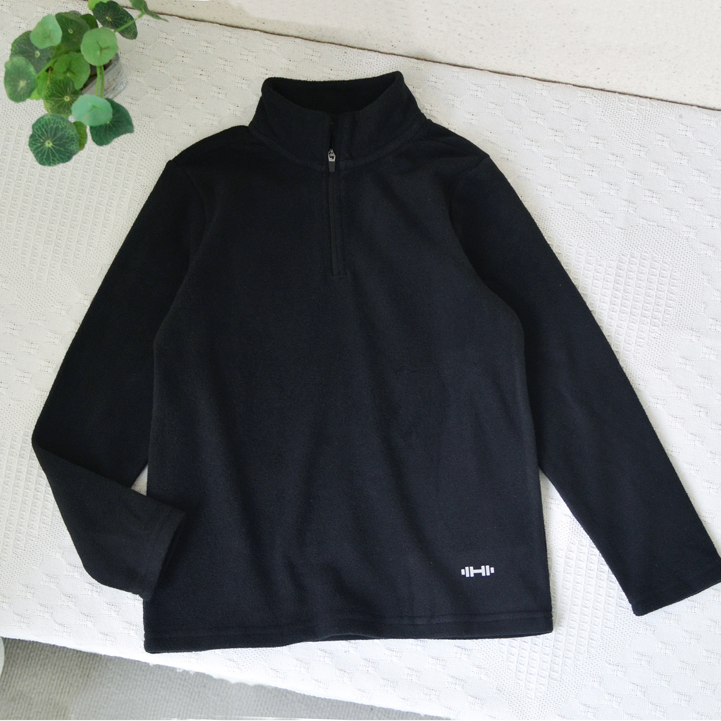 荷兰110-164男半拉链摇粒绒卫衣