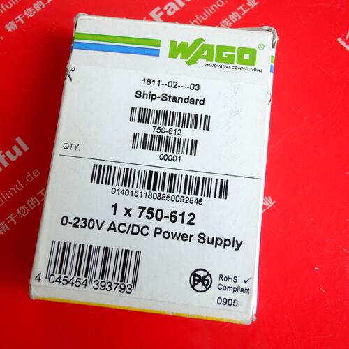 Wago750-612万可全新电