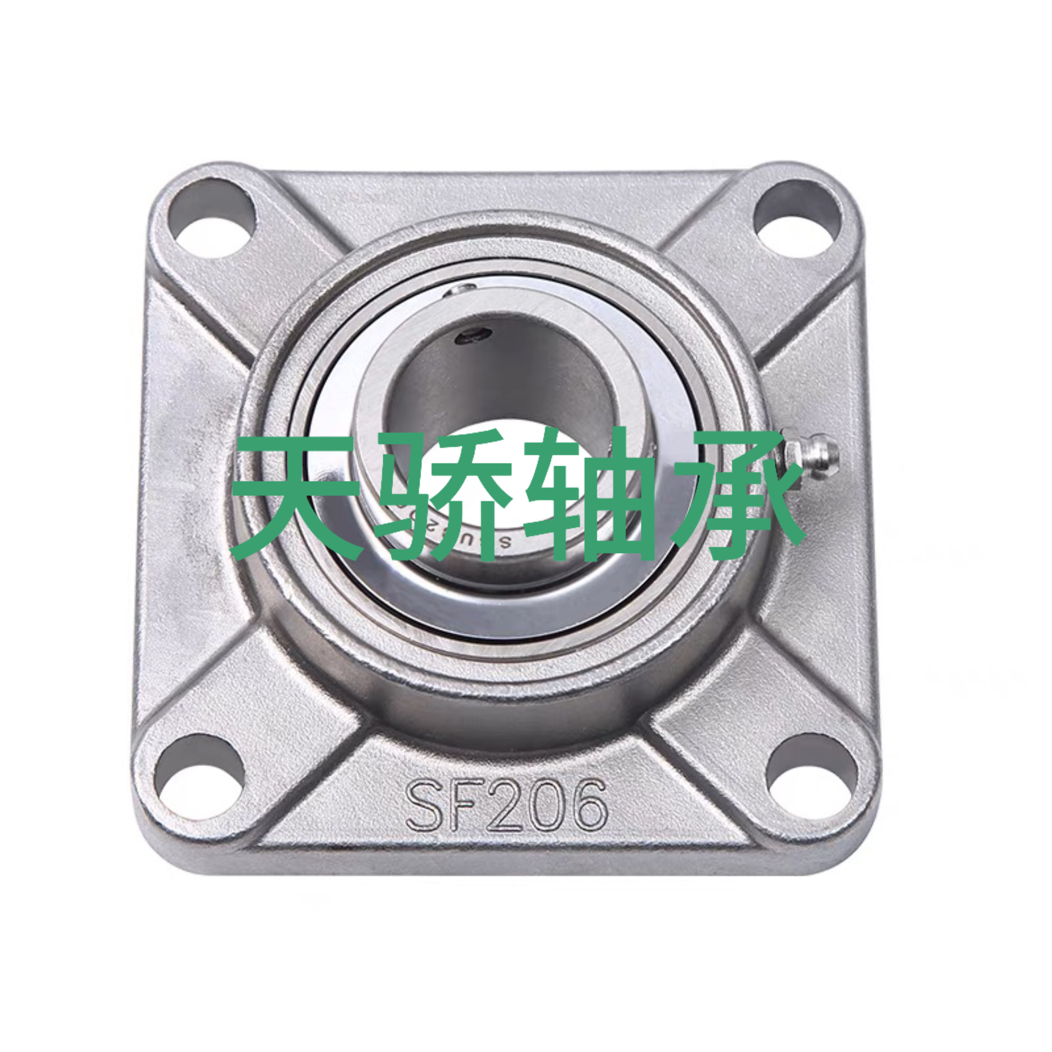 不锈钢轴承带方形轴承座SF203 SF204 SUCF205 SF206 SF207 SF208
