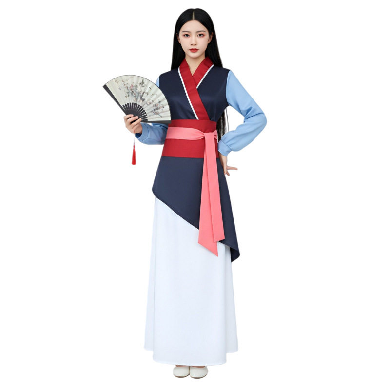 六一儿童节木兰cosplay扮演服装