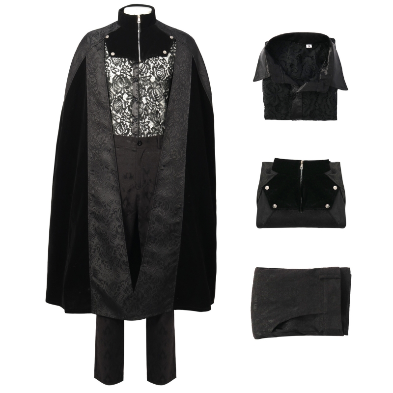 骑士中世纪复古披风cos服斗篷男