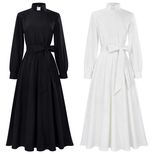 万圣节中世纪复活节装扮牧师服装
