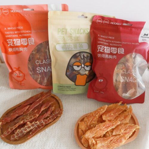 益和狗狗宠物零食鸡肉干幼犬鸭肉