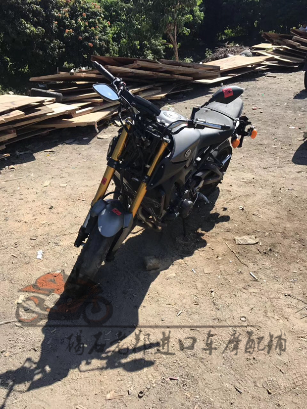 雅马哈MT-09摩托车整车拆配件 前后减震 轮毂 大灯 刹车盘 排气