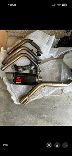 mt09正品天蝎排气全段 雅马哈 Yamaha 纤维全段排气管S-Y9R12
