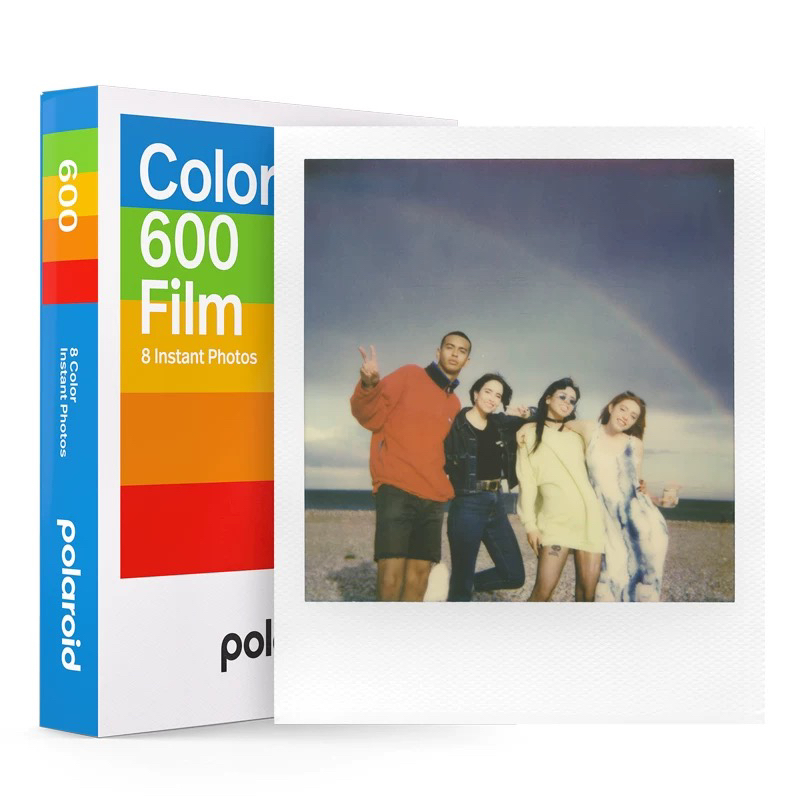 Polaroid 宝丽来600拍立得相纸白边彩色单双包复古胶片636 2000用