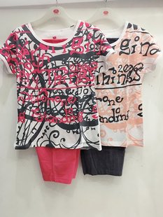 W811202 甩卖套头睡衣家居服套装 女士青年宽松春夏特价 达尔丽正品