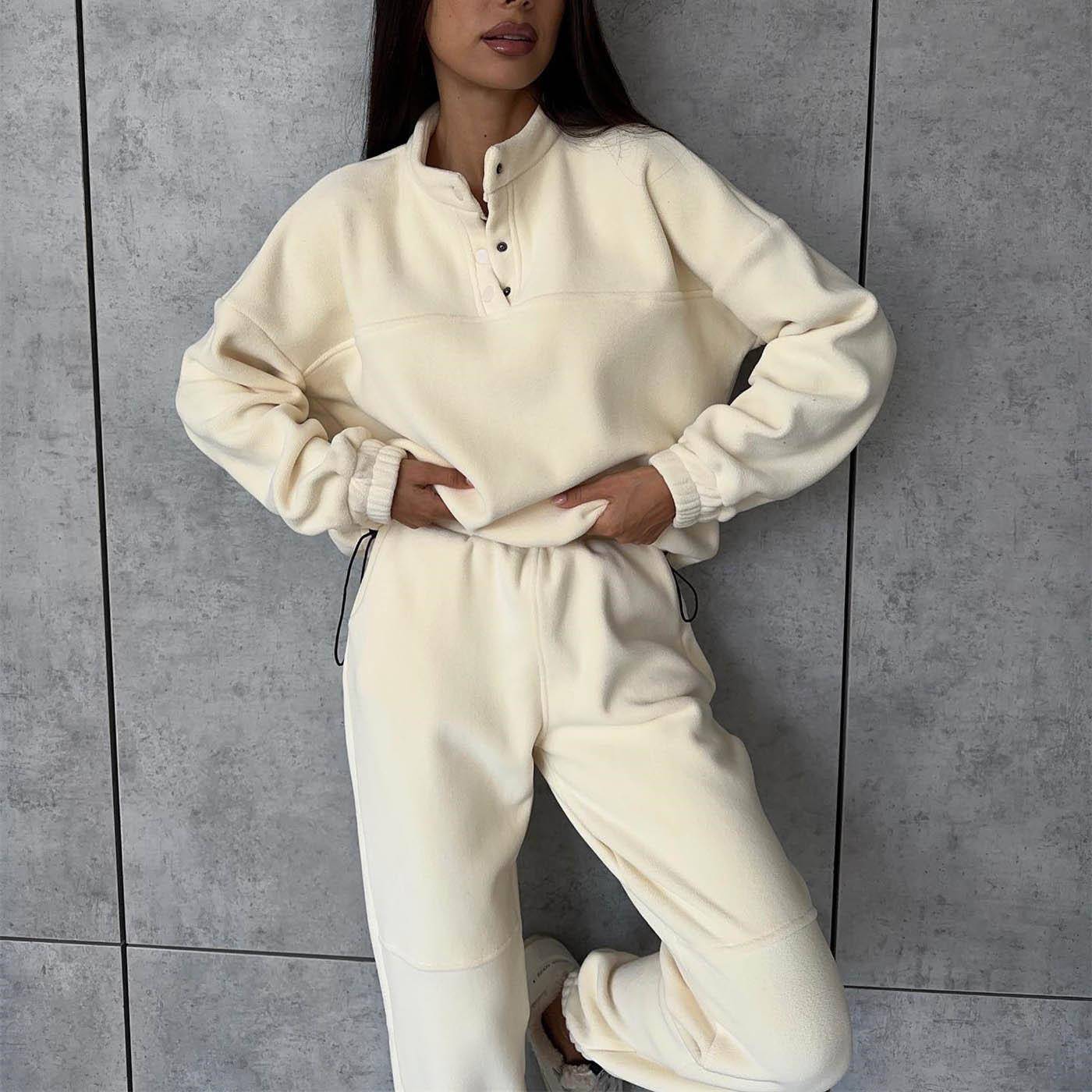 New casual sweater set two-piece women