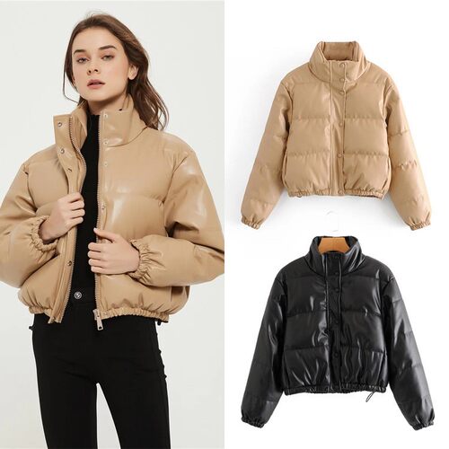 Coats Puffer Jacket Women Winter Coat Down Leather Clothes