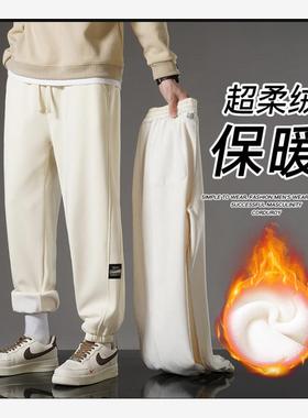 Winter Trousers Men Thermal Pants Sweatpants Men 保暖男裤