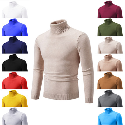 Male sweater men coat winter warm Pullover thick man clothes