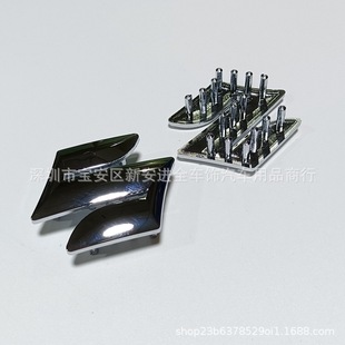 铃木方向盘车适用于长安铃天语SX4雨燕方向盘S字标贴 喇叭盖S车标