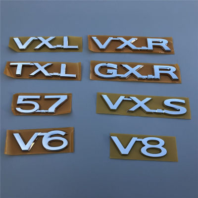 兰德酷路泽vxr v8 5.7尾门字母贴霸道v6 gxr车标普拉多排量标改装