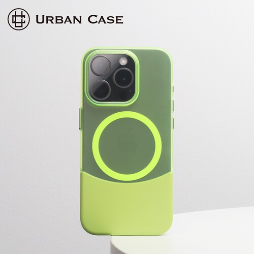 URBAN CASE适用于iPhone17promax手机壳夏日散热多巴胺拼接磨砂磁吸苹果16promax保护壳情侣款轻薄散热ins风