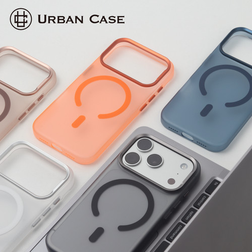 URBAN CASE【极光】轻薄磨砂磁吸适用于iPhone17promax手机壳苹果17pro肤感苹果16promax保护壳原机色