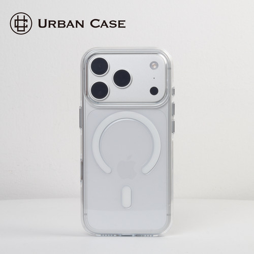 URBAN CASE 原机色【透明】磁吸适用iPhone17promax手机壳苹果16promax无线充抗黄保护套简约高级感2026新款