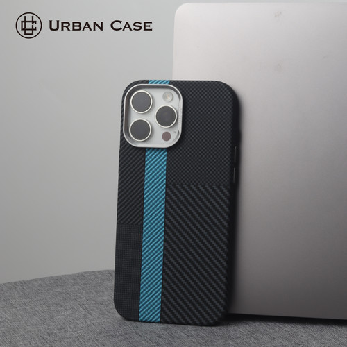 URBAN CASE赛道碳纤维纹PC水贴磁吸适用于iphone16promax手机壳苹果15pro保护套超薄防摔个性潮流新款