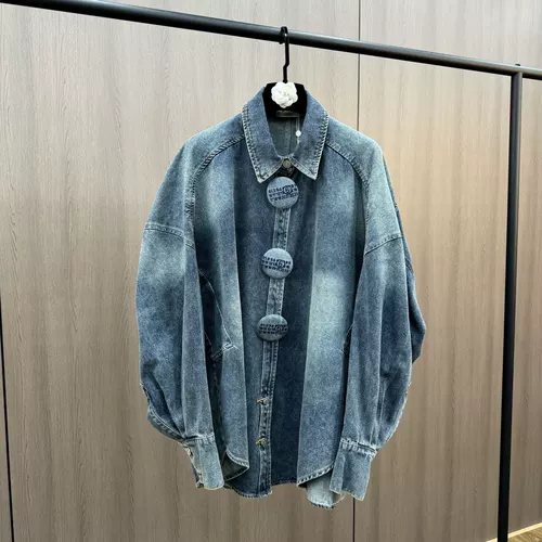 Демисезонный дизайнерский ретро лонгслив, рубашка, свободный крой