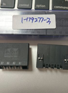 1-179277-3 AMP连接器D-3200 4Pin 5.08mm 弯式接插件 原装仓储